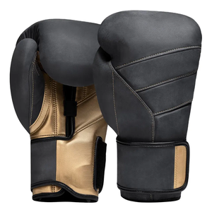 Gants de boxe en cuir de vachette professionnels avec logo personnalisé OEM, compatibles avec les écrans tactiles, imperméables, de haute qualité - Product Image 1