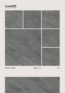 Baldosas de porcelana gris Full Boy Matt Porcelana rústica 600x600 10mm y 20mm de espesor Anti azulejo - Product Image 5