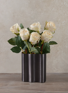 Vente en gros de vase en céramique de nouveau design nordique créatif décoration de table de vase d'arrangement de fleurs séchées simple - Product Image 5