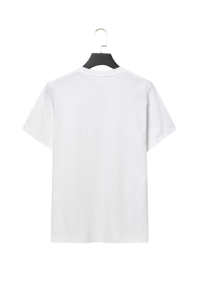 S-10XL แบบกดอัดด้วยความร้อนสีทึบระบายอากาศได้ดีเหมาะสำหรับผู้ชายเสื้อยืดปักโลโก้แบบกด - Product Image 4