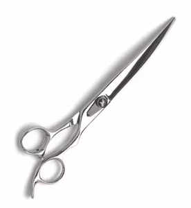 Tijeras de peluquería de alta calidad de 7 "con tornillo ajustable y silenciador Tijera de peluquero profesional - Product Image 3