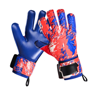 Guantes de Portero de Fútbol de Cuero Personalizados de Nuevo Diseño y la Mejor Calidad, Protección para los Dedos, Unisex, Cierre con Cordones Antideslizantes - Product Image 6