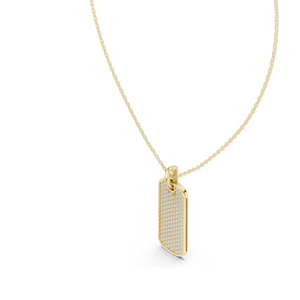 Collier en diamant CVD EF VVS-VS créé en laboratoire de 1,39 carat, disponible en or 18 carats, 14 carats, or rose, or jaune, or blanc, bijoux fins de luxe - Product Image 4