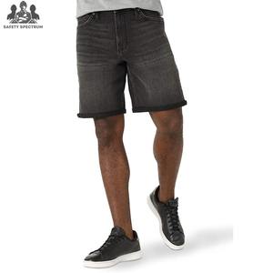 Shorts en jean pour hommes de haute qualité, décontractés, unis, 100% coton, séchage rapide et respirant, service OEM - Product Image 1