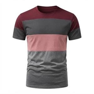 Camiseta de Hombre de Cuello Redondo, Precio Económico, MOQ Bajo, Manga Corta, Tejido de Punto con Detección de Agujas, Nueva Llegada, Alta Calidad - Product Image 5