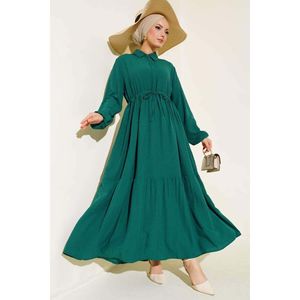 Vestido casual Esmeralda con diseño de tapeta de túnel - Product Image 2