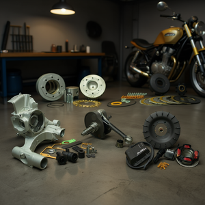 260cc Master Rotary Valve Engine <b>Kit</b> for Motorcycles High Performance Valve <b>Train</b> - Product Image 3