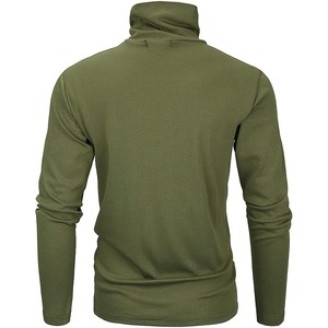 High Quality <b>Men's</b> Lightweight Turtleneck T-shirts with Custom Logo and Design for <b>Men</b> - Product Image 3