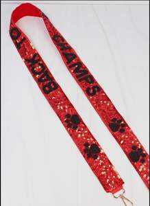 Ceinture de sangle brodée de fil de couleur pour sacs de voyage - Product Image 3