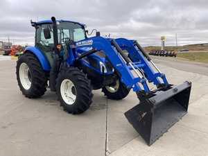 Hot Sale Fairly Used New Holland T4.110 110HP Tractor Original Agricultural <b>Machinery</b>/ NEW HOLLAND T4.110 - Product Image 3