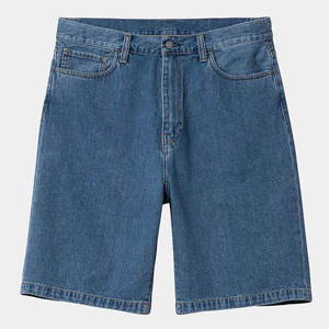 Personnalisé Hommes Fermeture Éclair Braguette Coupe Lâche 100% Coton Denim Pantalon Baggy Jorts Skate Jeans Shorts - Product Image 5