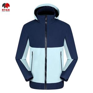 Chaqueta Softshell de Diseño Personalizado Ryan Pro Gear para Hombre, con Capucha, Tejido Transpirable, con Logotipo Personalizado, Antibacteriana - Product Image 2