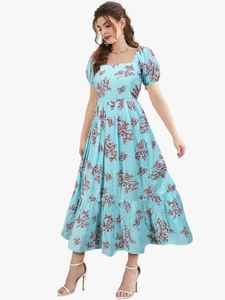 Vestido Largo Kurti Occidental con Estampado Floral, Vestido de Fiesta, Vestido Elegante, Vestido Informal para Uso Diario, Vestido Casual, Kurti Largo - Product Image 2