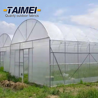 Plástico Agrícola de 150 Micras, Lámina de Polietileno para Invernadero, Cubierta de Plástico Transparente para Invernadero, Película para Agricultura