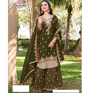 งานแต่งงานงานพิเศษซาลวาร์ Kameez กับ dupatta แฟนซีสำหรับผู้หญิงมีจำหน่ายในราคาที่ดีที่สุดจากอินเดีย - Product Image 1