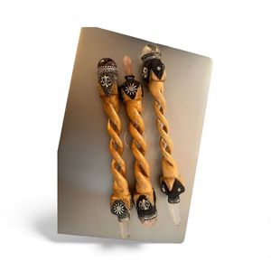 Bán Buôn Handmade Đánh Bóng Gỗ Tự Nhiên Ma Thuật Wands Mix Thiết Kế Thiên Thần Phong Cách Reiki Chữa Bệnh Thiền Năng Lượng Làm Việc - Product Image 1