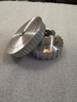 Poulie T5 48T pour courroie de distribution de 10 mm de largeur, pour machines à enrouler, machines d'impression, machines textiles, imprimantes 3D, rotogravure, flexographie, aluminium