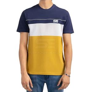 Camisetas de algodón 100% informales para hombre con logotipo personalizado OEM, camisetas de manga corta de secado rápido transpirables de corte holgado de alta calidad, precio al por mayor 2025 - Product Image 1