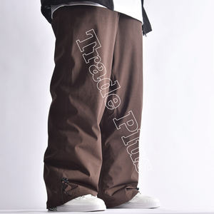 Pantalones de nieve de esquí tácticos holgados para hombre 2025, pantalones impermeables para exteriores, multibolsillo de talla grande, ropa de calle a prueba de viento, estilo impreso - Product Image 2
