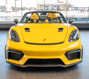Porsche 718 Spyder RS Weiissach CLEAN 2025 Speed Yellow - Product Image 1