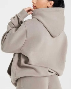 Sudadera Extra Grande para Mujer, Estilo Suéter Cómodo, Tela de Felpa de Algodón Suave, Informal de Invierno, Bordado 3D en la Parte Delantera - Product Image 4