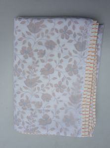 Queen Floral Cotton Block Print Dohar Handmade 100% Cotton Bedspread and Blanket Handmade Ac Quilt - Product Image 2