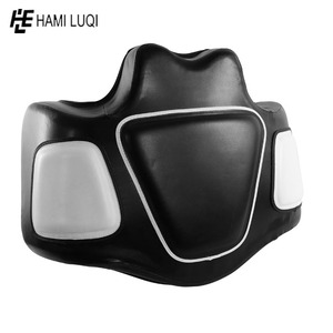 Protector de pecho de boxeo de cuero duradero de primera calidad, equipo de entrenamiento esencial para Muay Thai Karate MMA Boxing - Product Image 6