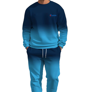 ชุดวอร์มผู้ชายสุดฮิต คุณภาพสูง ระบายอากาศได้ดี ลายพิมพ์แบบซับลิเมชั่น เสื้อผ้าออกกำลังกาย ชุดฮู้ดดี้ไซส์ใหญ่ - Product Image 4