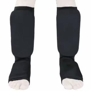 Protection de tibia et de cheville en cuir PU de haute qualité pour le karaté – Protection de jambe pour le sport – Vente en ligne - Product Image 6