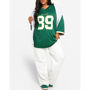 Camisetas de algodón 100% de gran tamaño holgadas informales para mujer Estilo cómodo de verano a precios mayoristas - Product Image 3