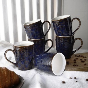 Tasses à café en céramique blanches de luxe faites à la main 500ml Coffret cadeau de Noël avec logo personnalisé - Product Image 6