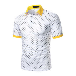 Camiseta Polo de sublimación suave y elegante para hombre con material ligero de manga corta ideal para trajes Casuales - Product Image 1
