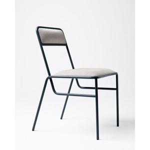 Chaises en fer au design moderne et élégant avec cadre en métal durable, adaptées aux bureaux contemporains et à l'usage domestique décontracté - Product Image 5