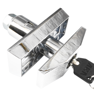 Serrure à poignée en T pour distributeur automatique ABA, conception tubulaire, alliage de zinc chromé, 1000 pièces, 26*14*35cm, carton, cylindre de serrure 60mm TW 2 clés, 80mm - Product Image 3