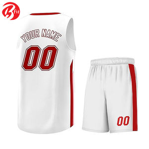 Vente chaude hommes portent un nouveau Style Bsci Polyester Sportswear équipe formation basket-ball uniforme superbe qualité basket-ball uniforme - Product Image 5
