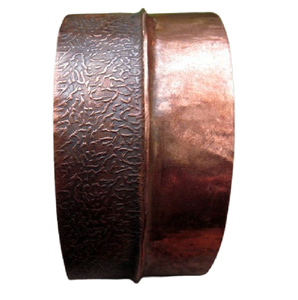 2023 Super Rio Carnival copper <b>bangle</b> Cuffs for Belgium Ladies Textured Woven Copper Tone Open Cuff <b>Bracelet</b> - Product Image 6
