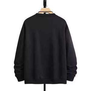 Sweat homme 100% coton haute qualité Street Wear brodé solide Cool imprimé graphique respirant vente chaude pour l'hiver - Product Image 2