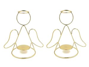 Bougeoir bougeoir en métal pour table à manger, fête de mariage et décoration de maison romantique élégante - Product Image 5