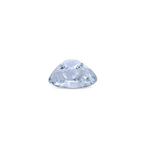 Piedra Suelta de Aguamarina de Alta Calidad de 6.86 Quilates, Facetada, Ovalada, Color Verde Azul Claro, Pulida, Tipo Diamante, Zafiro, Morganita - Product Image 2