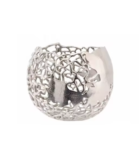 Floreros decorativos altos con forma de botella de Metal, vajilla recién llegada, florero de lujo de Metal con acabado de oro antiguo - Product Image 3