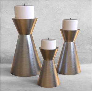 Wholesale Wooden <b>Candle</b> Holder <b>Set</b> Luxury Decorative Pillar <b>Candle</b> Stand Manufacturer. - Product Image 6