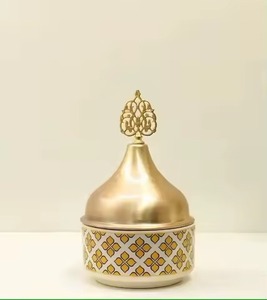 Cuenco de Frutas de Metal y Vidrio, Decoración Hecha a Mano para Regalos de Inauguración de Casa - Product Image 6