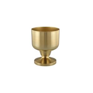 ที่ปลูกต้นไม้โลหะสีทองสำหรับตกแต่งสวน2ชิ้น - Product Image 3