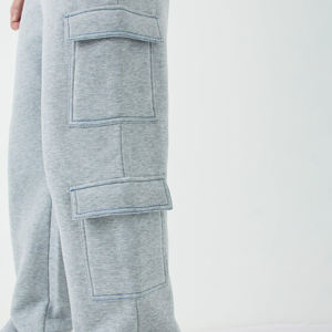 Wholesale High Quality <b>Men</b> <b>Joggers</b> Custom Gym Casual Track <b>Jogger</b> Pants <b>Slim</b> <b>Fit</b> Cotton Polyester Trackpants With Pockets - Product Image 6