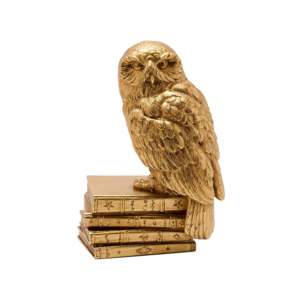 Figura de Hedwig para Coleccionistas de Harry Potter - Diseño Tradicional (Aprox.) 20 cm con efecto metálico dorado - Product Image 2