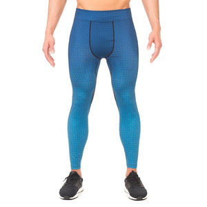 Leggings de compression de sport en polyester de haute qualité pour hommes, shorts d'entraînement de basket-ball respirants, pantalons athlétiques longs - Product Image 1