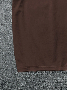 เสื้อลำลองสำหรับผู้ชายผ้าคอตตอนพลัสไซส์พิมพ์โลโก้ได้ตามต้องการของ100% เสื้อยืดแฟชัน - Product Image 5