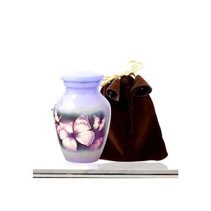 Urnes de crémation pour adultes fabriquées à la main urne funéraire pour urne en métal blanc humain qualité d'exportation de crémation de haute qualité - Product Image 2