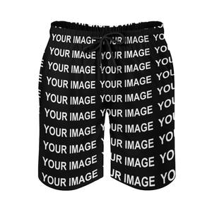 Pantalones cortos de pana de diseño moderno para hombre, bañadores de secado rápido de cintura media de talla grande con imagen personalizada y pantalones cortos para correr en la playa - Product Image 3