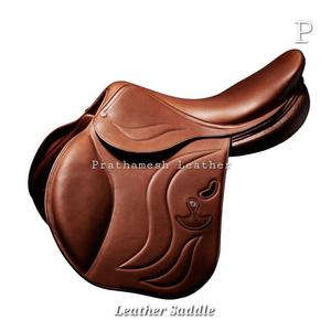 2025 Sillines de caballo de cuero de tendencia Estilos ingleses occidentales personalizados OEM Sillines de equitación de cuero genuino Tendencia de proveedor al por mayor - Product Image 2